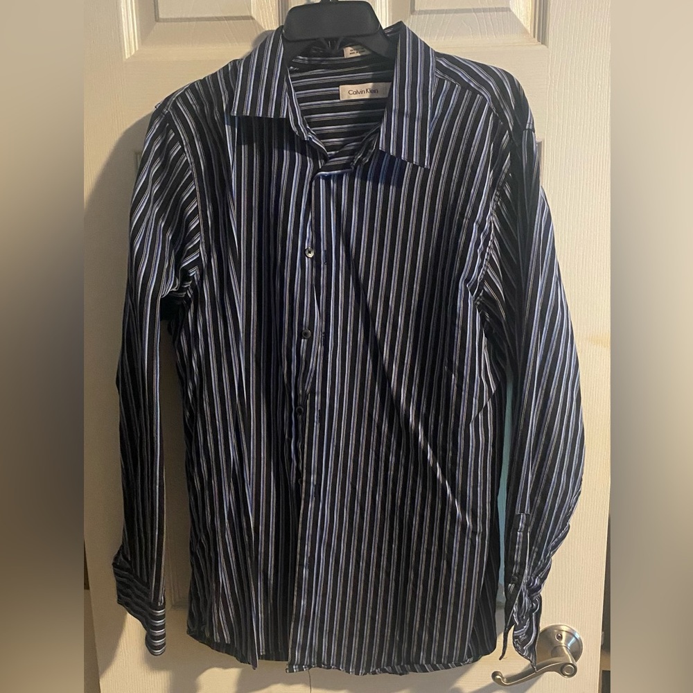 Calvin Klein Large Button Down Dress Shirt